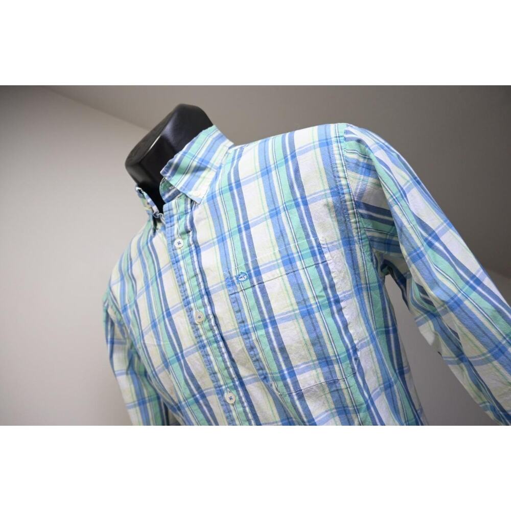 Southern Tide SkipJack Dress Shirt Plaid Classic Fit Stretch Mens Size Small